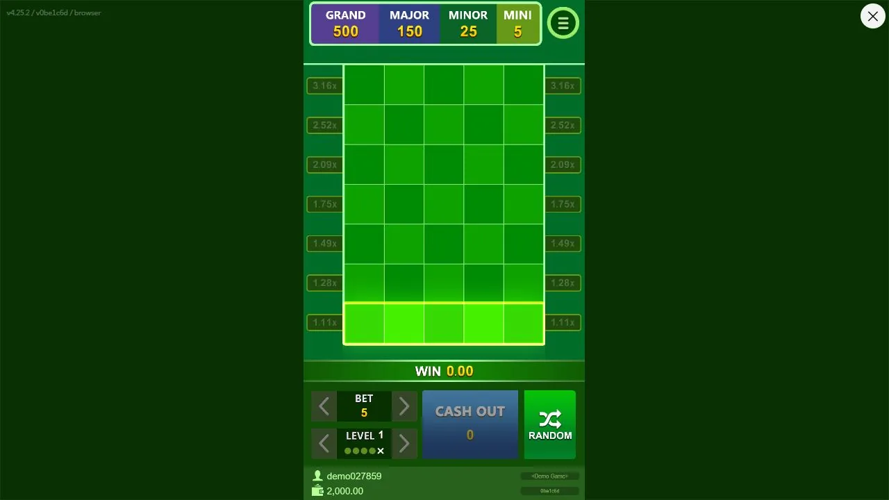 Screenshot aus der Demosession von Goal